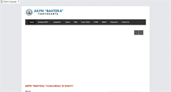 Desktop Screenshot of akpnbahtera.ac.id
